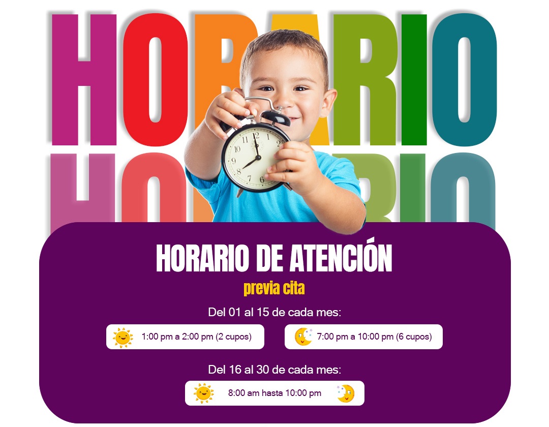 Horario de atención